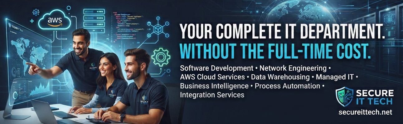 Secure IT Tech - Your complete IT Department - Without the full-time cost - Virtual IT